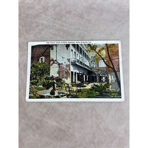 Vintage New Orleans French Quarter Postcard
